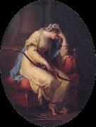 Angelika Kauffmann Penelope trauert uber dem Bogen des Odysseus oil painting